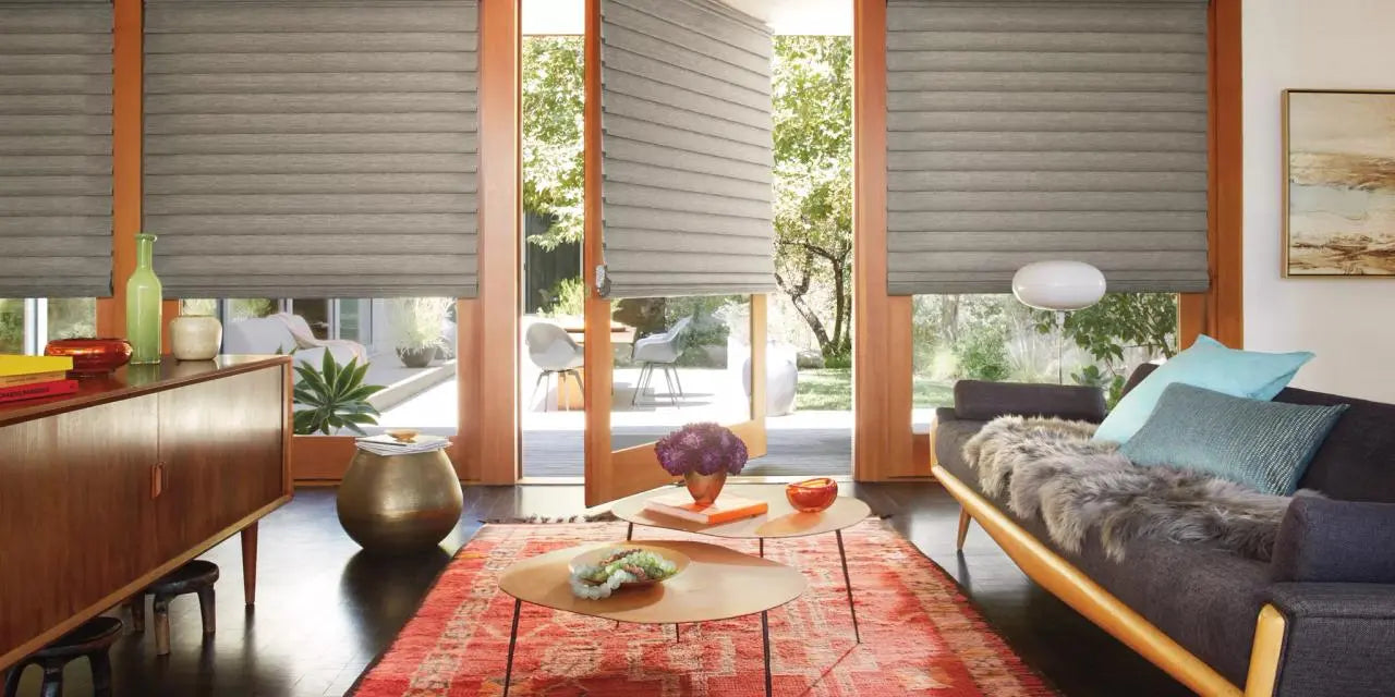 Alustra Woven Textures® Roman Shades